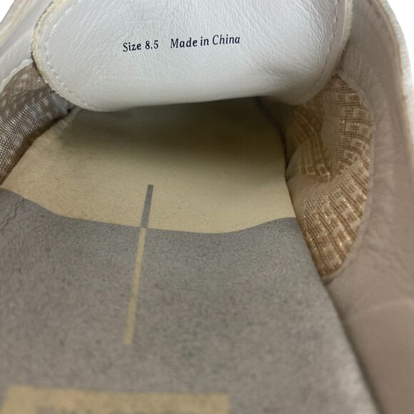 Dolce Vita Sneakers Size 8.5 Lian Lace-Up Slip-On Espadrille Platform Leather - Picture 12 of 12